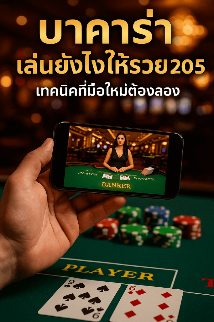 บาคาร่า เล่นยังไงให้รวย